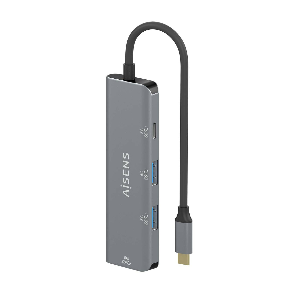 AISENS A109-0762 hub de interfaz USB 3.2 Gen 1 (3.1 Gen 1) Type-C 5000 Mbit/s (4)