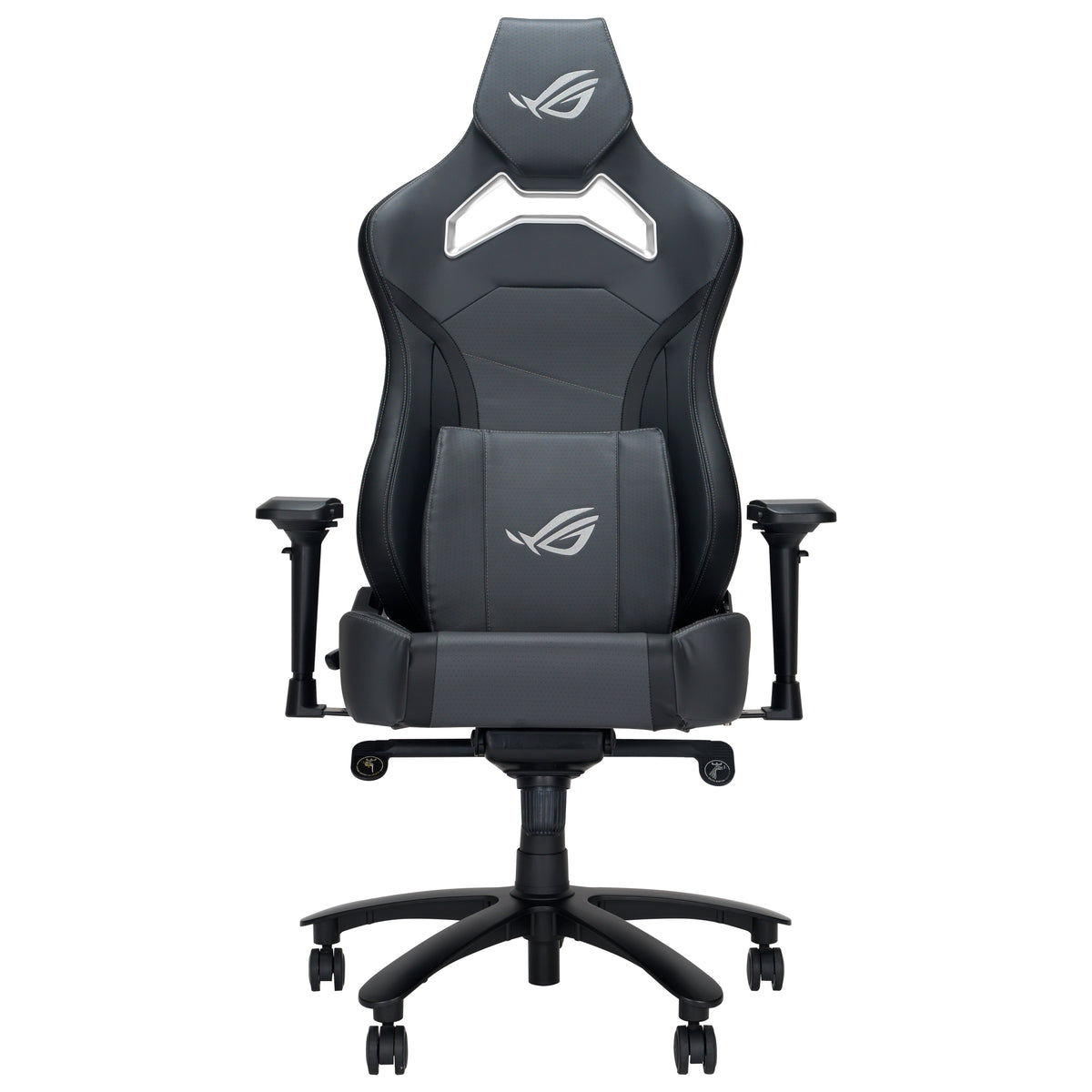 ASUS ROG CHARIOT X CORE Silla para videojuegos universal Asiento acolchado Negro, Gris (2)