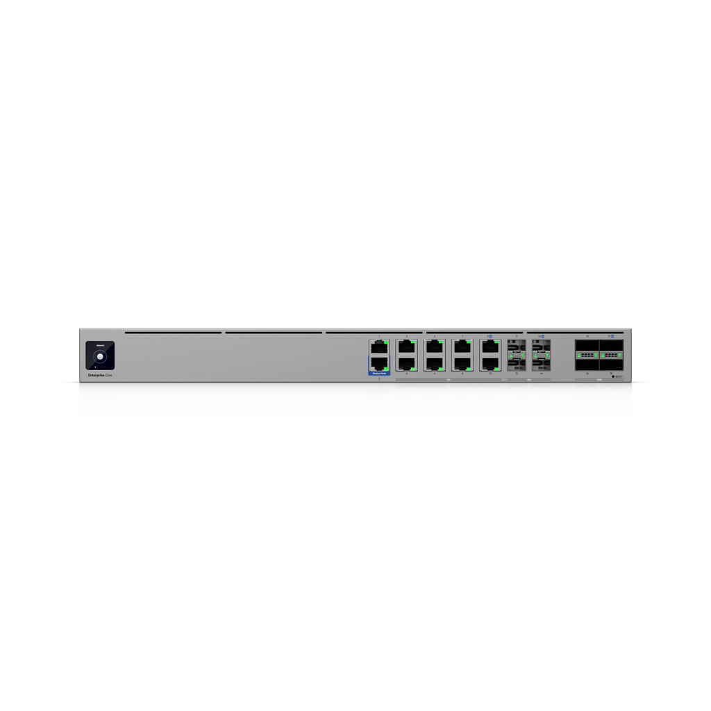 Ubiquiti EF-CORE-EU - Aparato de seguridad, 10GbE, 2.5GbE, 5GbE, 25GbE