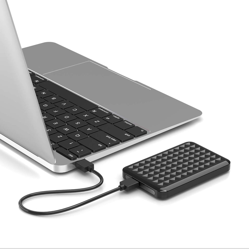 AISENS ASE-2521B caja para disco duro externo Caja de disco duro (HDD) Negro 2.5" USB con suministro de corriente (5)