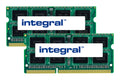 Integral ME167G/A-IN módulo de memoria 16 GB 2 x 8 GB DDR3 204-pin SO-DIMM