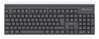 Hama WKM-100 teclado Ratón incluido Universal RF inalámbrico QWERTY Inglés internacional Negro (2)