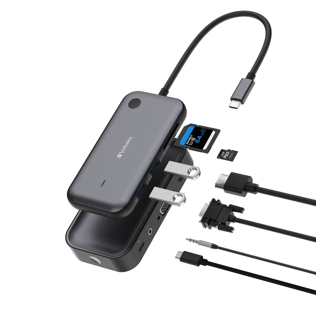 Verbatim 32146 adaptador de pantalla inalámbrico USB Full HD Escritorio (4)