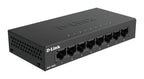 D-Link DGS-108GL No administrado Gigabit Ethernet (10/100/1000) Escritorio Negro (2)