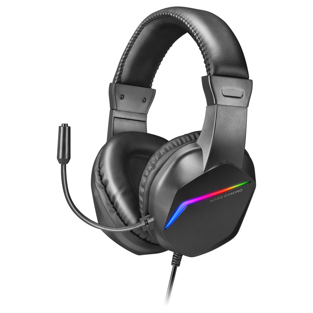Mars Gaming MH122 auricular y casco Auriculares Alámbrico Diadema Juego USB tipo A (2)