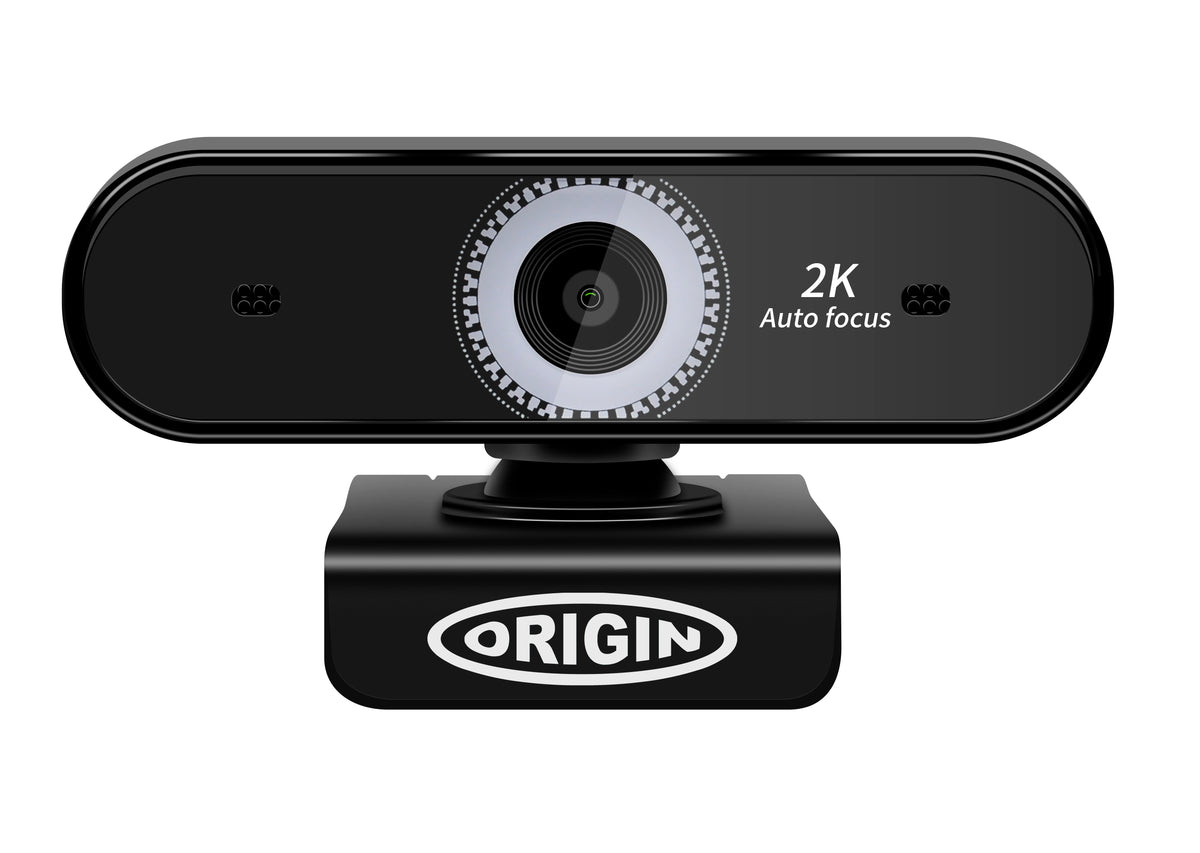 Origin Storage OS-USB-2KWEBCAM cámara web 5 MP 2592 x 1944 Pixeles USB 2.0 Negro