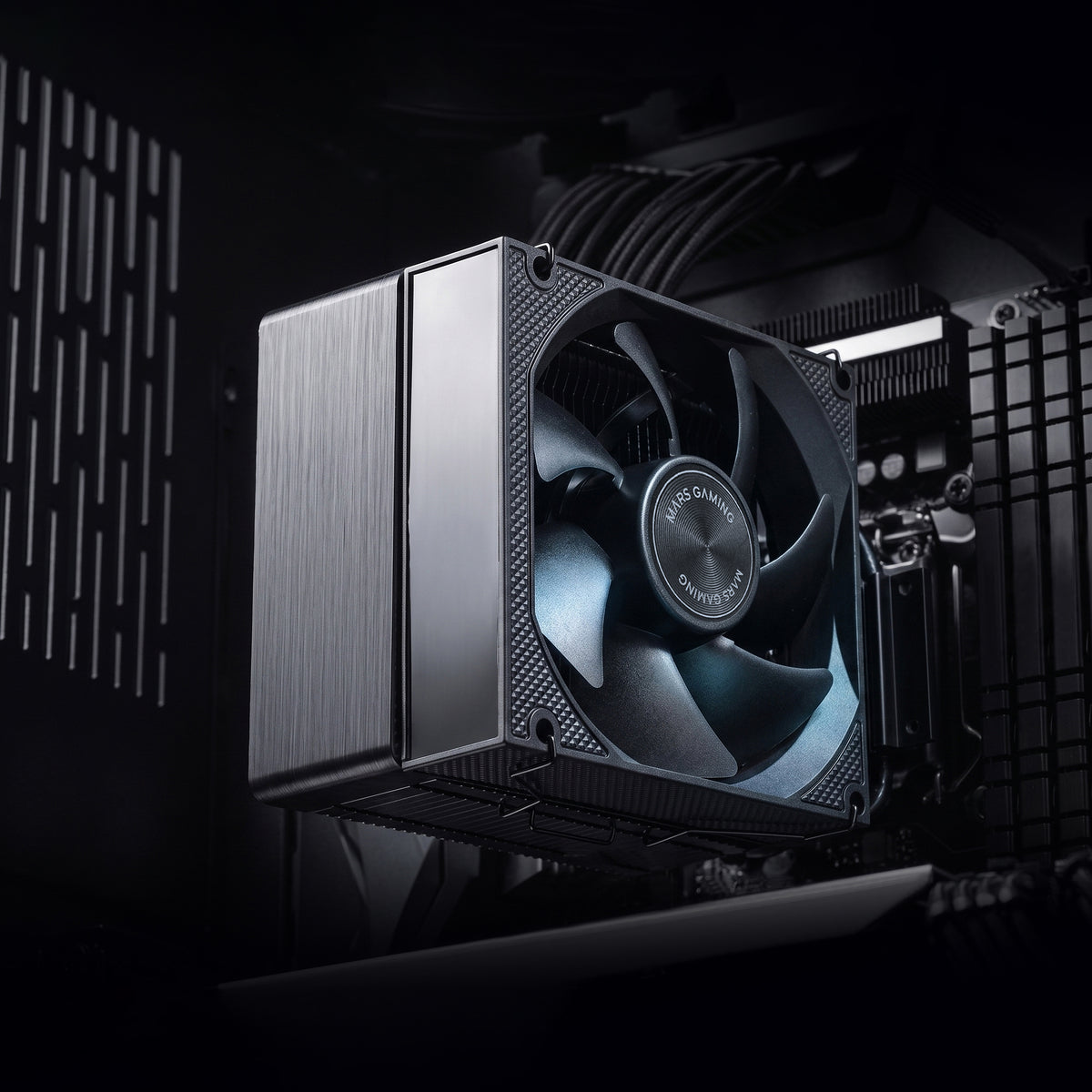 Mars Gaming MCPUXPRO sistema de refrigeración para ordenador Carcasa del ordenador Refrigerador de aire Negro 1 pieza(s) (5)