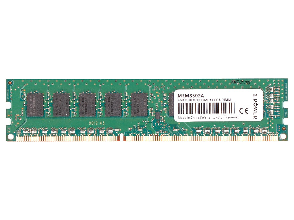 2-Power 2PDPC31333EDPC14G módulo de memoria 4 GB 1 x 4 GB DDR3L 240-pin DIMM ECC
