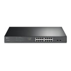 TP-Link TL-SG1218MPE Gestionado L2 Gigabit Ethernet (10/100/1000) Energía sobre Ethernet (PoE) 1U Negro (2)