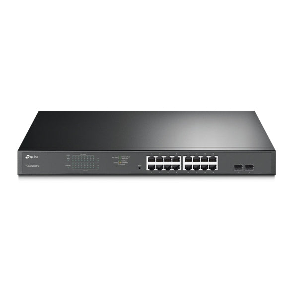 TP-Link TL-SG1218MPE Gestionado L2 Gigabit Ethernet (10/100/1000) Energía sobre Ethernet (PoE) 1U Negro (2)