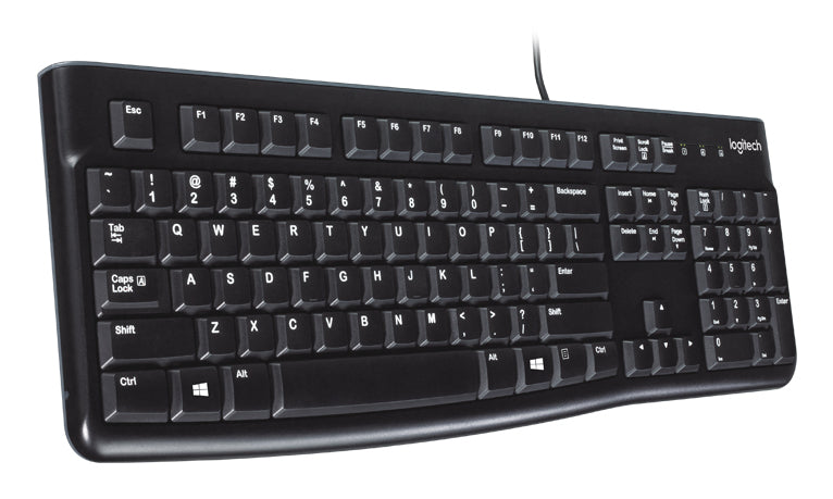 Logitech K120 for Business teclado Universal USB Hebreo Negro (4)