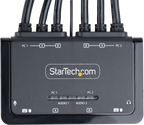 Startech C2-DH46-UA2-CBL-KVM - 4K 60Hz, Conmutador KVM / audio / USB, compacto (3)