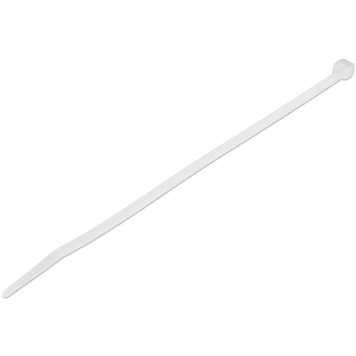 StarTech.com CBMZT8NK presilla Brida reutilizable Nylon, Plástico Blanco 1000 pieza(s)