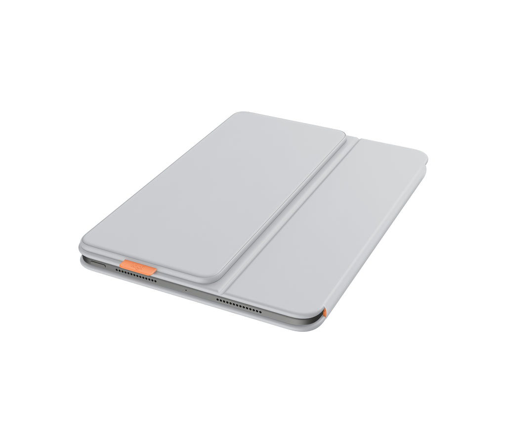 Logitech Flip Folio QWERTZ Suizo Bluetooth Gris claro (4)