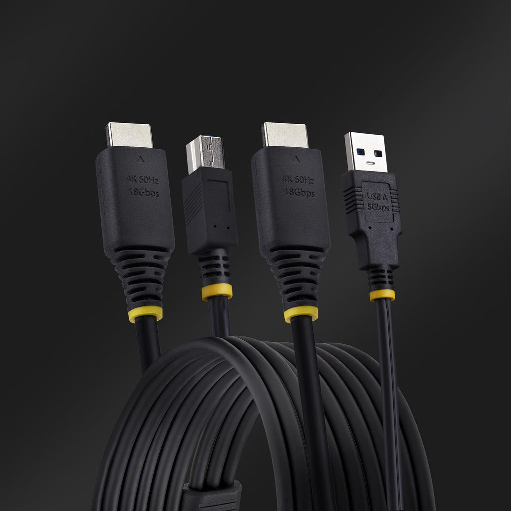 StarTech.com HU12210-KVM-CABLE cable para video, teclado y ratón