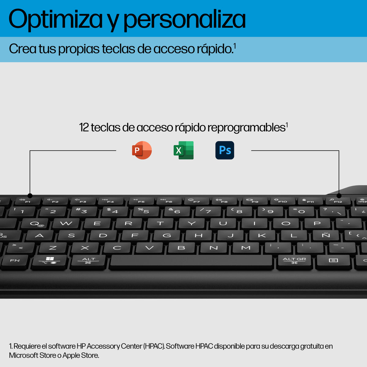 HP 475 Dual-Mode Wireless Keyboard teclado Universal Bluetooth Negro (8)