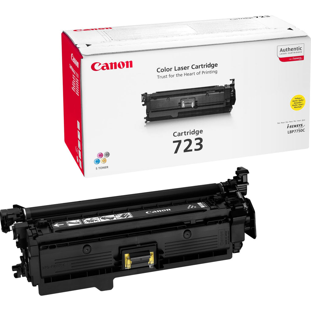 Canon 723Y cartucho de tóner 1 pieza(s) Original Amarillo (2)