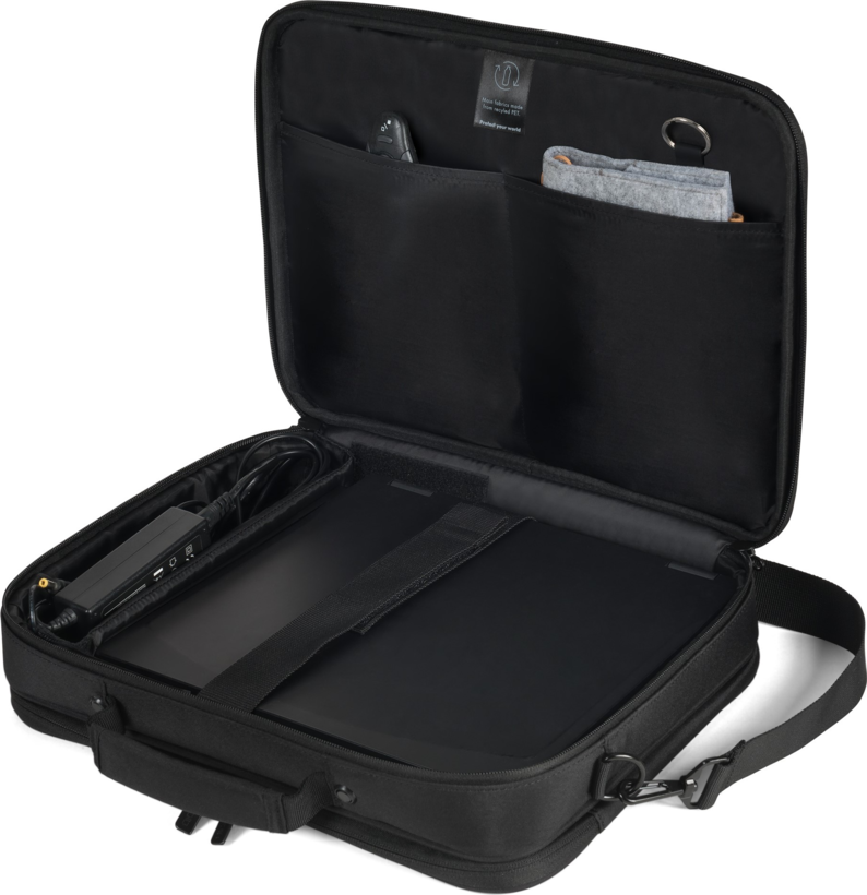 DICOTA D32029-RPET funda para portátil 35,8 cm Maletín Negro vista 3