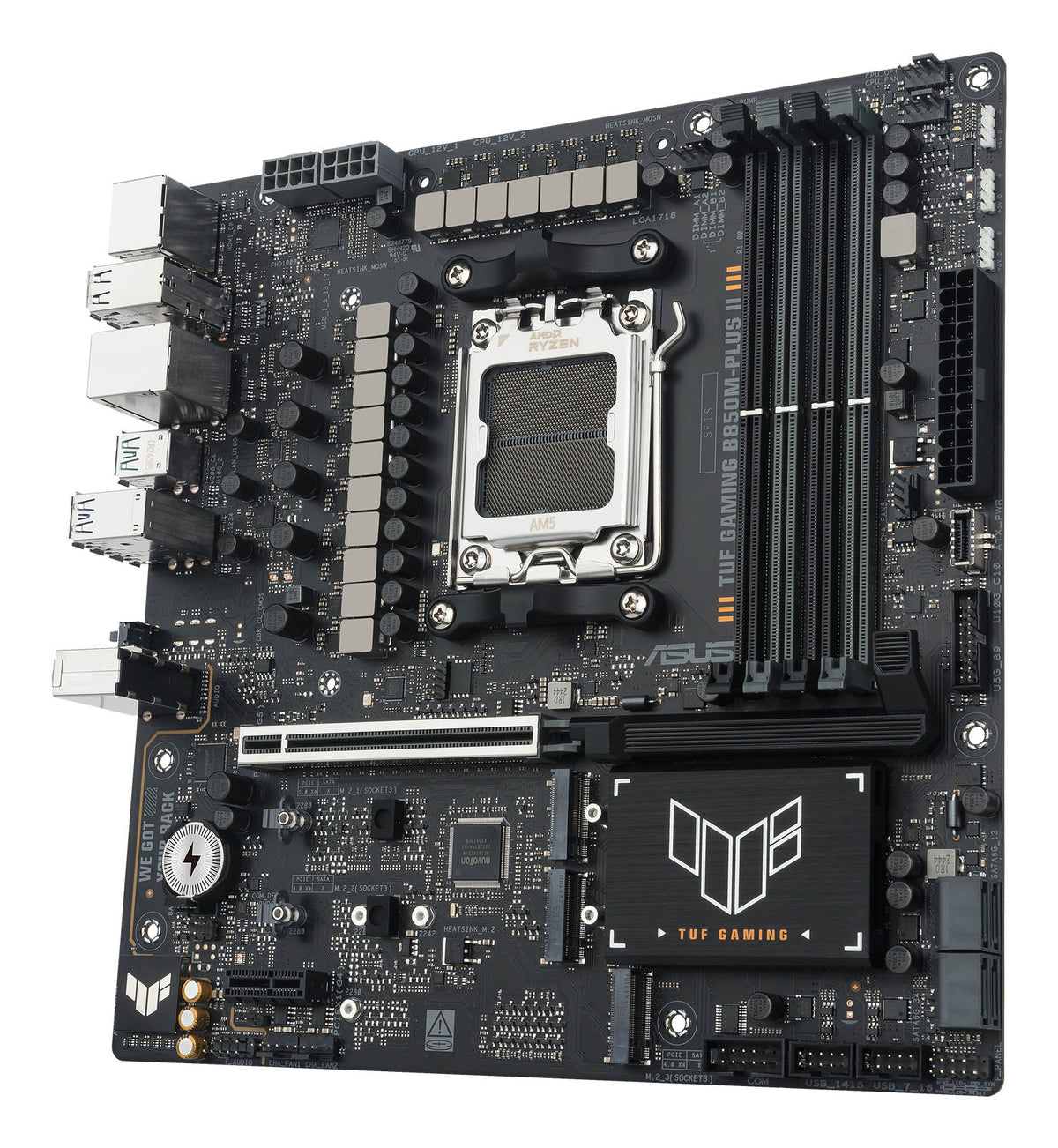 ASUS TUF GAMING B850M-PLUS II AMD B850 Zócalo AM5 micro ATX (9)