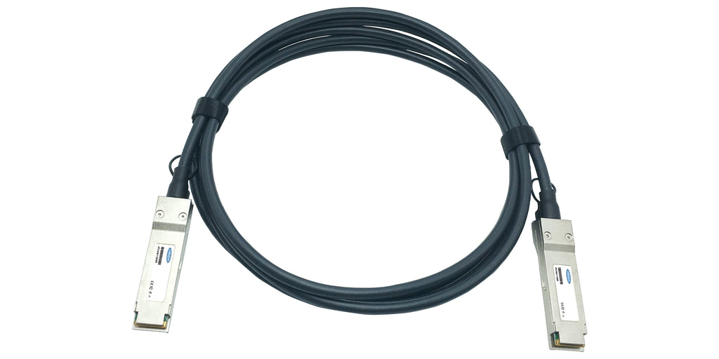 Origin Storage JNP-QSFP-DAC-1M-OS Cable de fibra óptica InfiniBand QSFP+ Negro