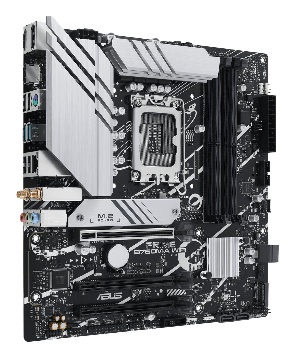 ASUS PRIME B760M-A WIFI placa base Intel B760 LGA 1700 micro ATX (3)