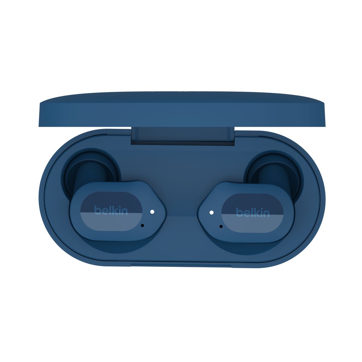 Auriculares inalámbricos con micro - en oreja - Bluetooth - cancelación de sonido activo - azul
