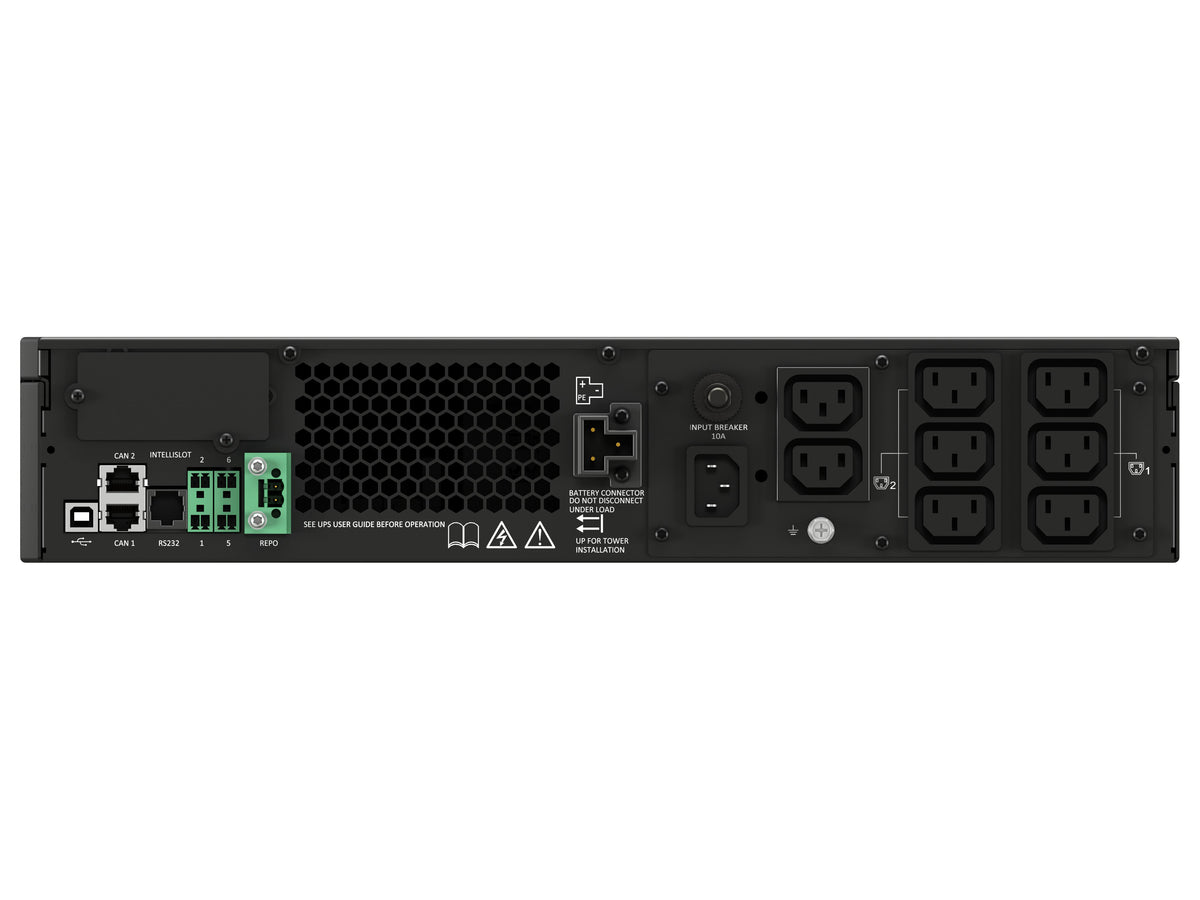 Vertiv Liebert GXT5-2000IRT2UXLN sistema de alimentación ininterrumpida (UPS) Doble conversión (en línea) 2 kVA 2000 W 8 salidas AC (3)