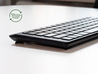 Mousetrapper Type Mini - Nordic teclado Oficina USB Nórdico Negro (2)