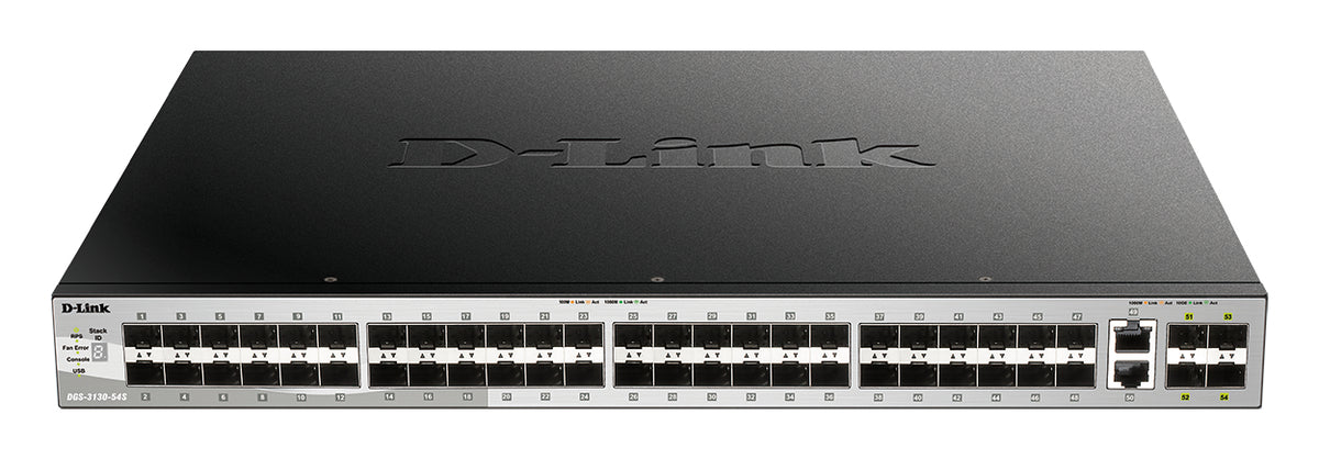 D-Link DGS-3130-54S/E switch Gestionado L3 10G Ethernet (100/1000/10000) Gris (2)
