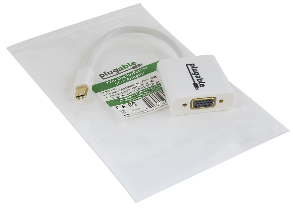 Plugable Technologies MDPM-VGAF adaptador de cable de vídeo Mini DisplayPort VGA