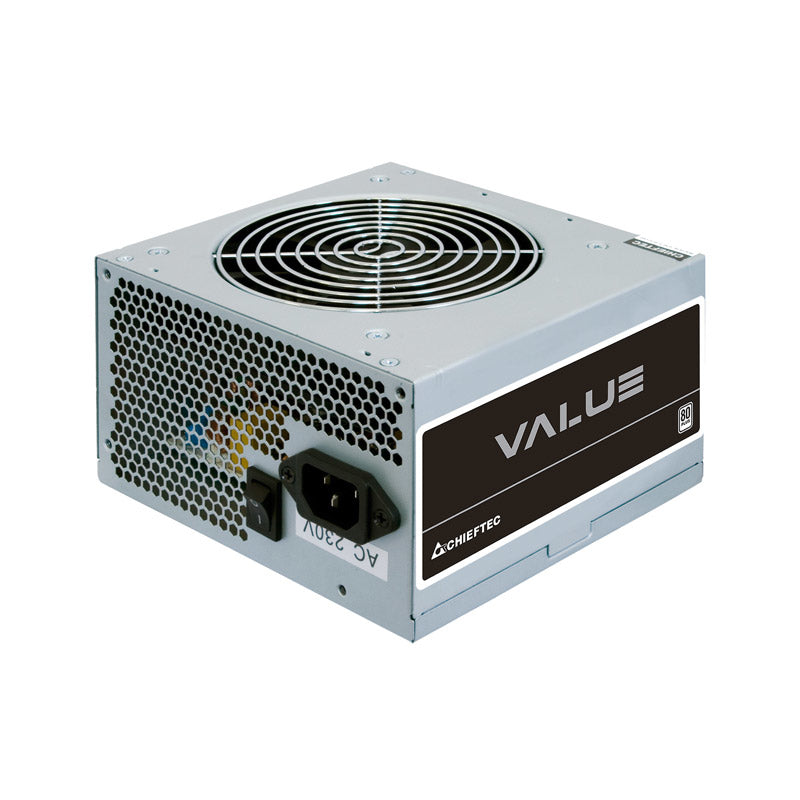 Chieftec Value APB-500B8 unidad de fuente de alimentación 500 W 20+4 pin ATX ATX Plata