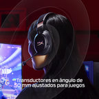 HyperX Cloud Flight 2 Auriculares Inalámbrico Diadema Juego Bluetooth Negro (6)