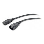 APC PWR Cord C13 - C14, 0.6 m Negro 0,6 m IEC C14 C14 acoplador (4)