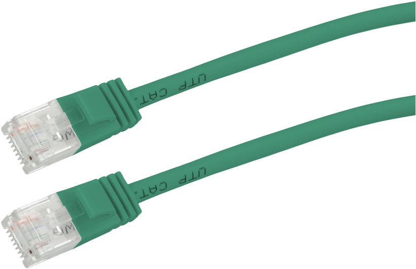 Cable patch RJ45 U/UTP Cat6a 2 m verde (3)