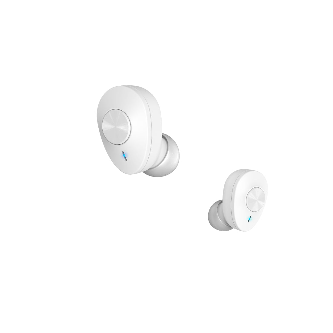 Hama Freedom Buddy Auriculares True Wireless Stereo (TWS) Dentro de oído Llamadas/Música USB Tipo C Bluetooth Gris claro, Blanco