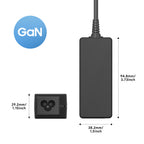 Origin Storage OS-C65W/EU adaptador e inversor de corriente Interior 65 W Negro (2)