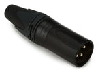 Equip 147930 conector 3-Pole XLR Negro (2)