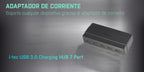 i-tec U3HUB742 hub de interfaz USB 3.2 Gen 1 (3.1 Gen 1) Type-B 5000 Mbit/s
