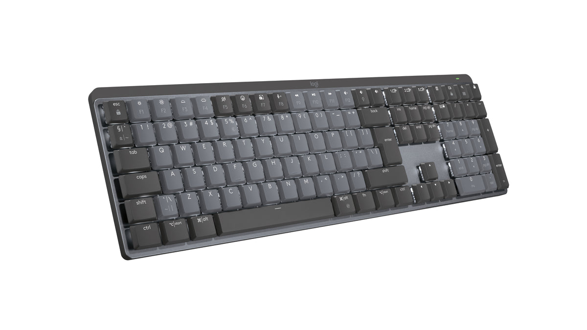 Logitech Master MX Mechanical teclado Oficina RF Wireless + Bluetooth QWERTY Internacional de EE.UU. Grafito (8)