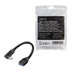 LogiLink CU0100 cambiador de género para cable USB Type-C USB Type-A Negro (5)