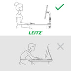 Leitz 64890085 soporte para monitor 81,3 cm (32") Escritorio Gris (7)
