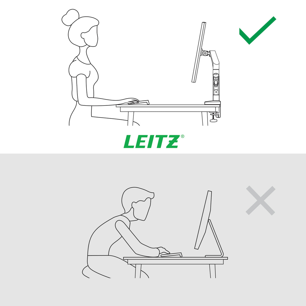 Leitz 64890085 soporte para monitor 81,3 cm (32") Escritorio Gris (7)