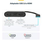 StarTech.com USB32HD2 Adaptador gráfico USB 3840 x 2160 Pixeles Negro (7)