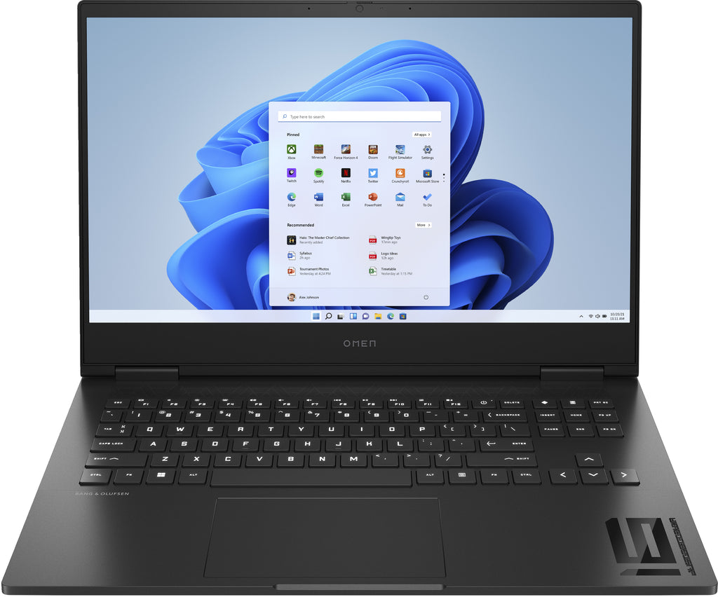 OMEN by HP OMEN 16-xd0003na AMD Ryzen™ 7 7840HS Laptop 40.9 cm (16.1") Full HD 16 GB DDR5-SDRAM 512 GB SSD NVIDIA GeForce RTX 4050 Wi-Fi 6E (802.11ax) Windows 11 Home Black