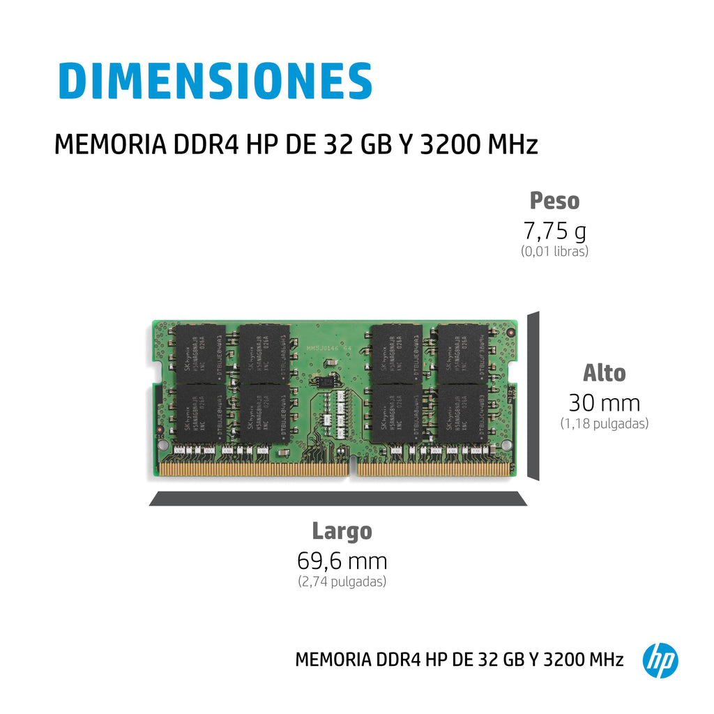 HP 4S967AA#AC3 módulo de memoria 32 GB DDR4 260-pin SO-DIMM (5)
