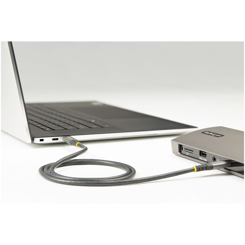 StarTech.com USB31CCV1M cable USB USB 3.2 Gen 2 (3.1 Gen 2) USB C 10 Gbit/s Negro, Gris (8)