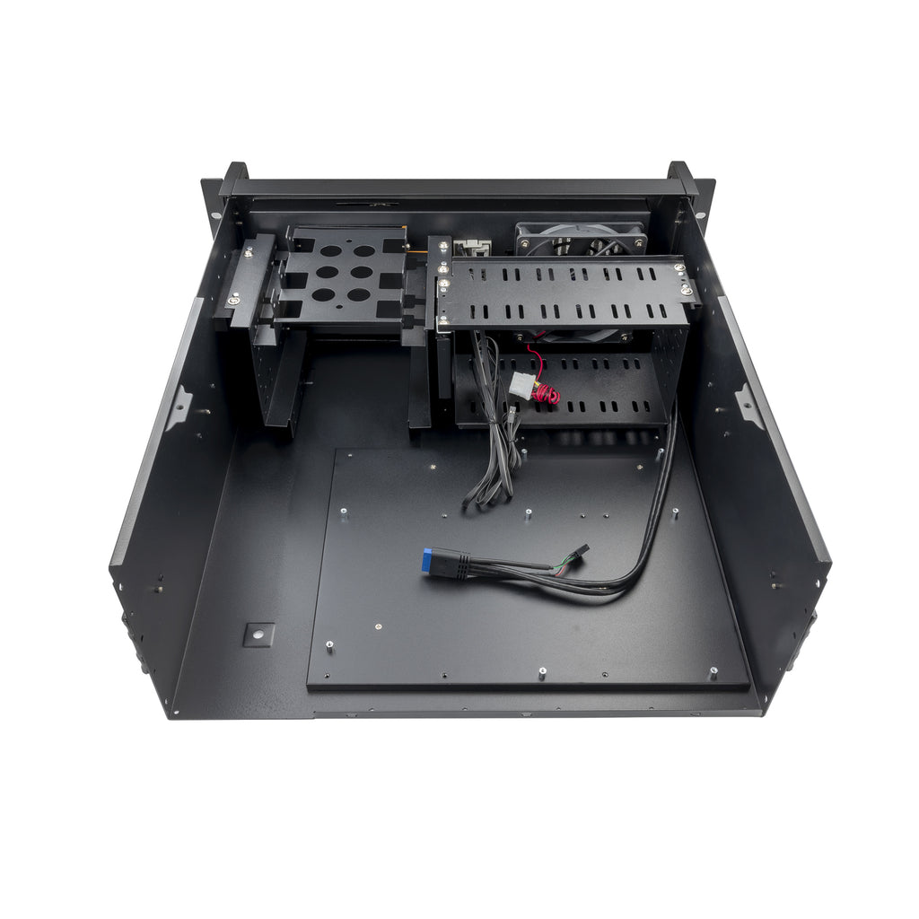 TooQ RACK-406N-USB3 armario rack Bastidor de pared Negro (8)