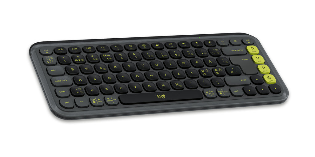 Logitech 920-013273 teclado Universal Bluetooth QWERTY Nórdico Grafito (5)