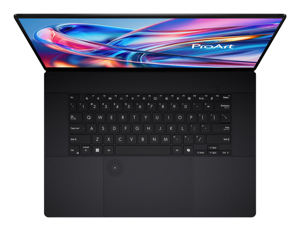 ASUS ProArt P16 H7606WX-SE008X Copilot+ PC AMD Ryzen AI 9 HX 370 Portátil 40,6 cm (16") Pantalla táctil WQUXGA 64 GB LPDDR5x-SDRAM 2 TB SSD NVIDIA GeForce RTX 5090 Laptop GPU Wi-Fi 7 (802.11be) Windows 11 Pro Negro QWERTZ Alemán (4)