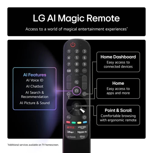 LG OLED65C56LB.AEK Televisor 65" 4K Ultra HD Smart TV Wifi